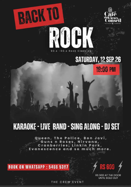 Back to Rock poster